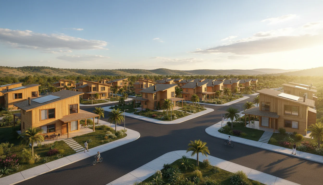 Casas de Madeira Pré-Fabricadas em Cerro Corá – RN