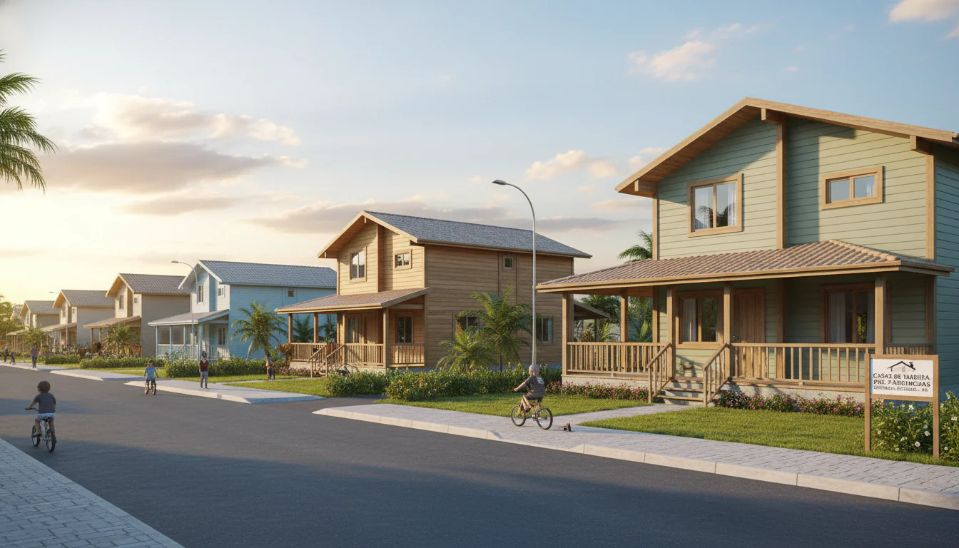 Casas de Madeira Pré-Fabricadas em Coronel Ezequiel – RN