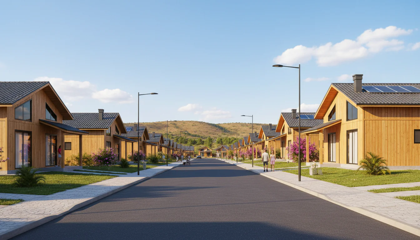 Casas de Madeira Pré-Fabricadas em Cruzeta – RN