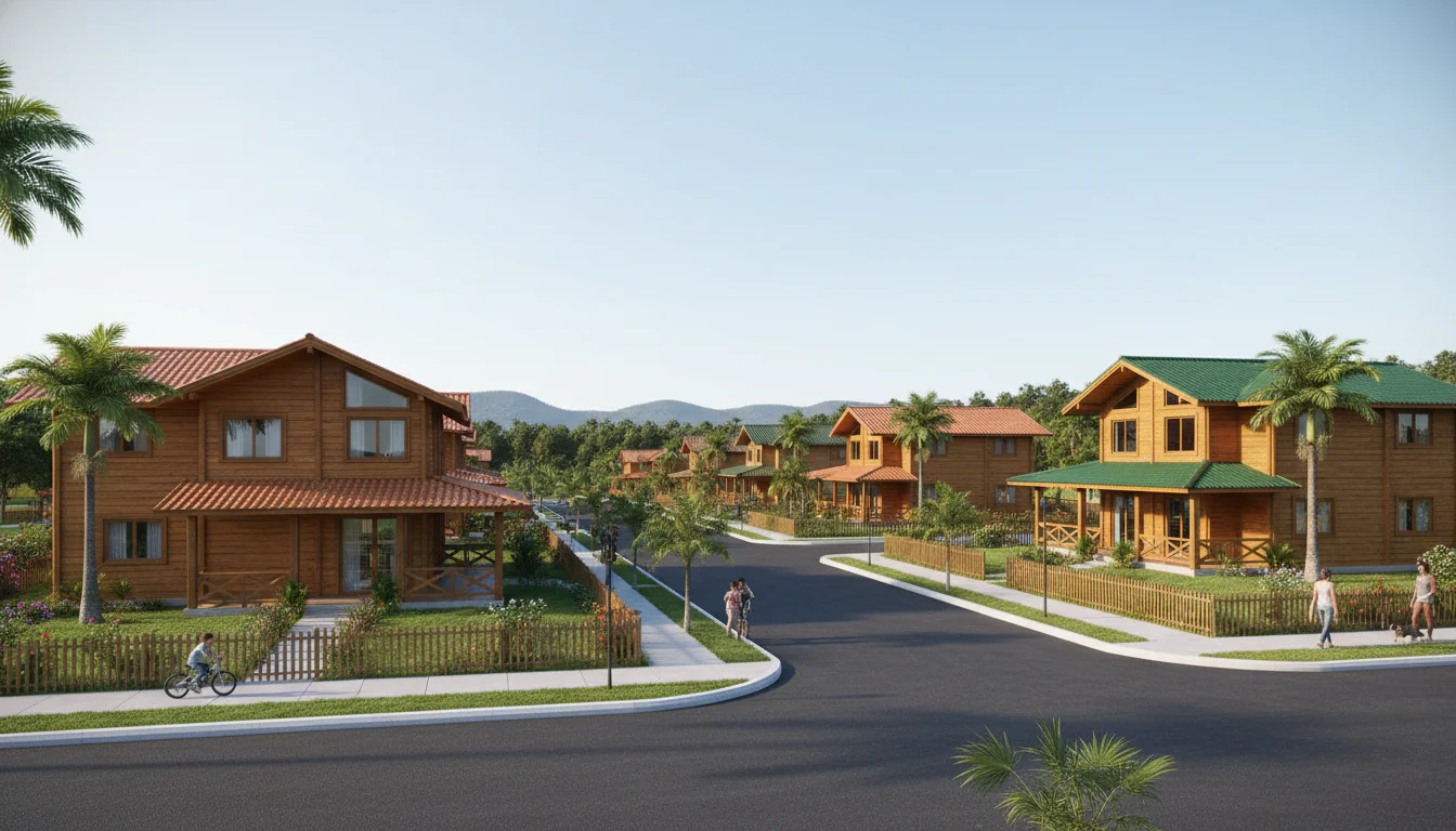 Casas de Madeira Pré-Fabricadas em Espírito Santo – RN