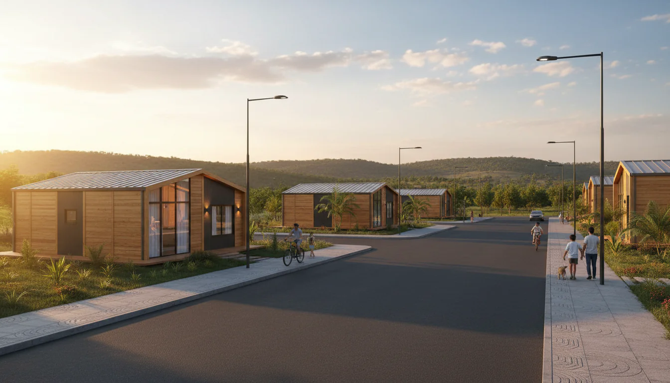 Casas de Madeira Pré-Fabricadas em Florânia – RN