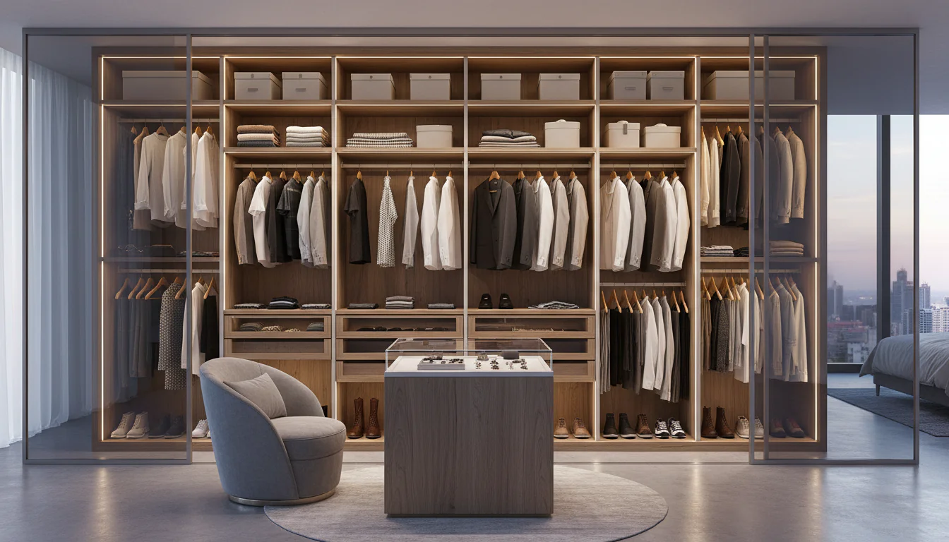 Guardar-roupa planejado: vantagens