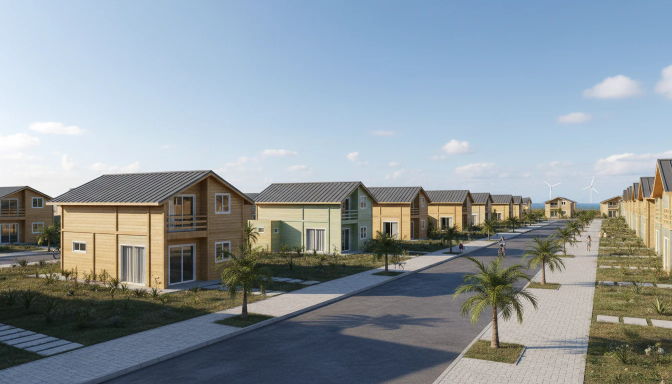 Casas de Madeira Pré-Fabricadas em Guamaré – RN