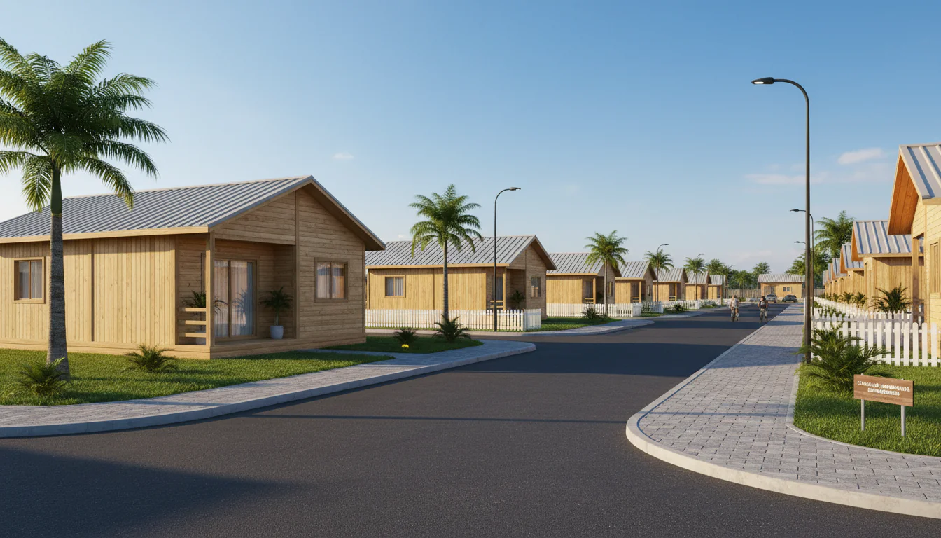 Casas de Madeira Pré-Fabricadas em Ipueira – RN