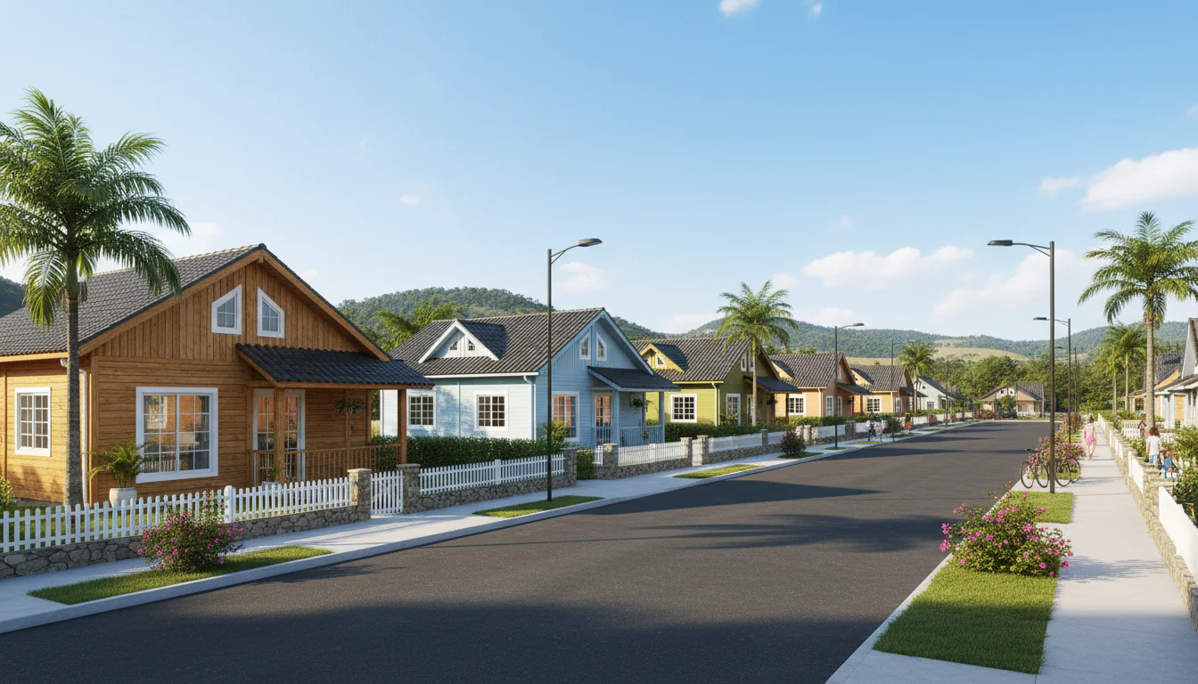 Casas de Madeira Pré-Fabricadas em Jaçanã – RN