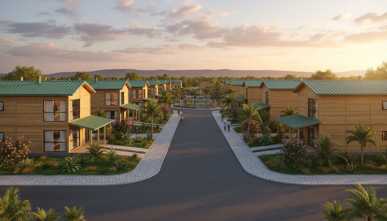 Casas de Madeira Pré-Fabricadas em Jardim de Piranhas – RN