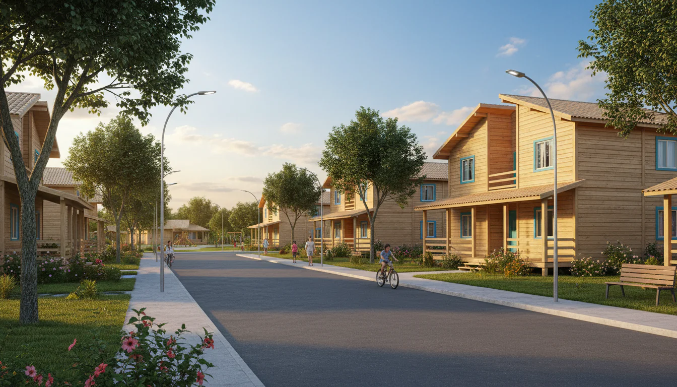 Casas de Madeira Pré-Fabricadas em José da Penha – RN