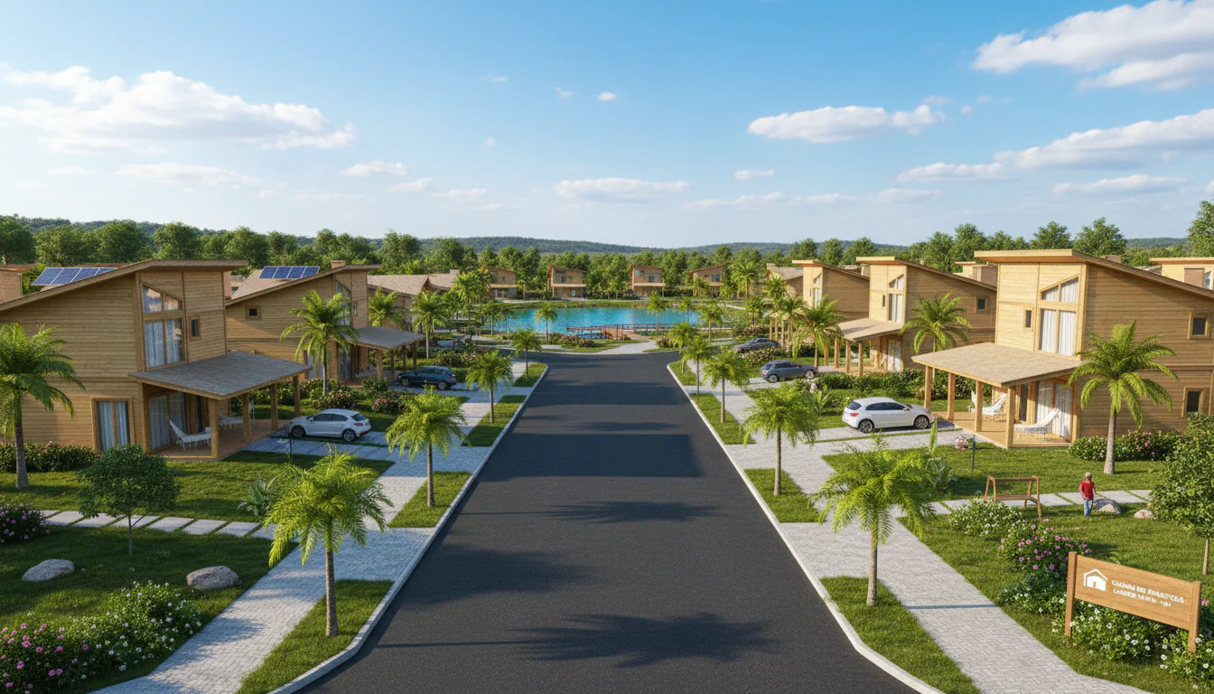 Casas de Madeira Pré-Fabricadas em Lagoa dʼAnta – RN