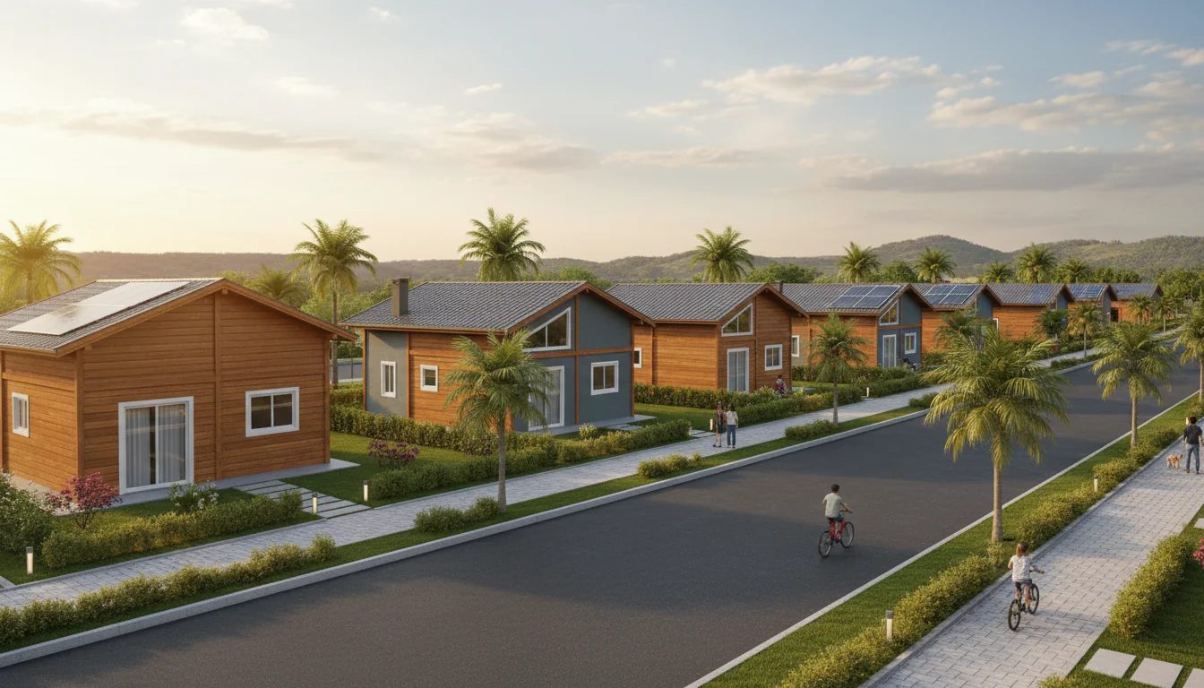 Casas de Madeira Pré-Fabricadas em Luís Gomes – RN Casas de Madeira Pré-Fabricadas em Luís Gomes – RN