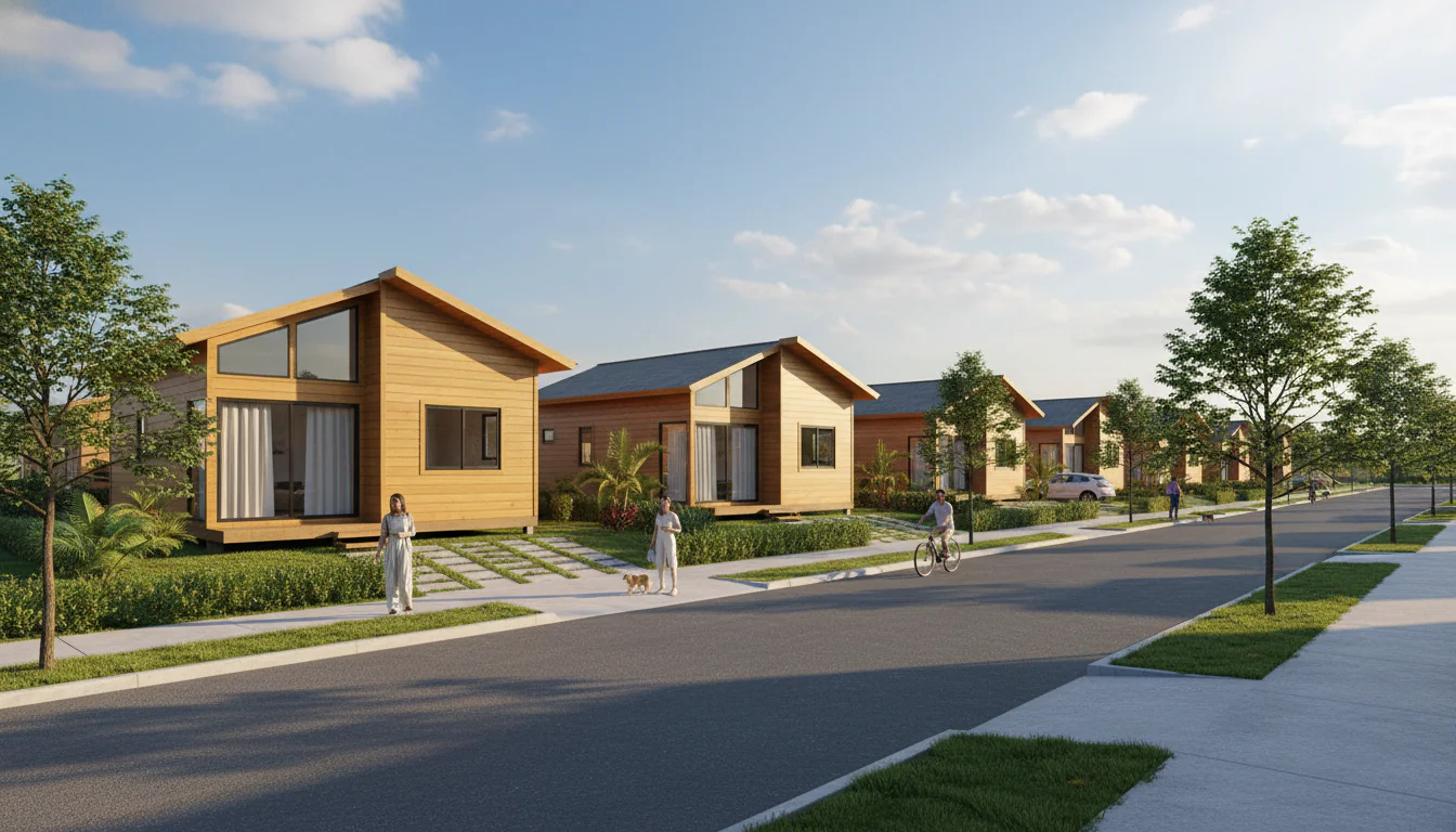 Casas de Madeira Pré-Fabricadas em Macau – RN Casas de Madeira Pré-Fabricadas em Macau – RN