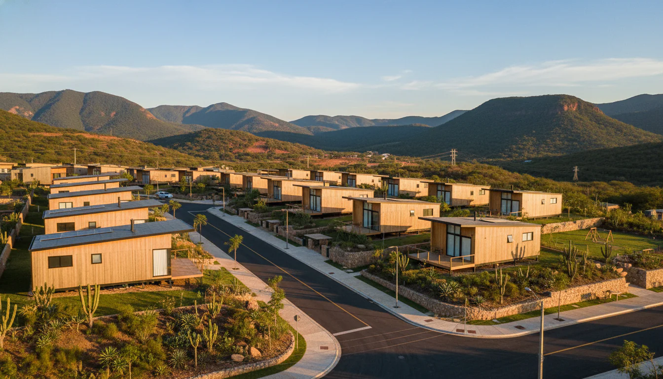 Casas de Madeira Pré-Fabricadas em Montanhas – RN