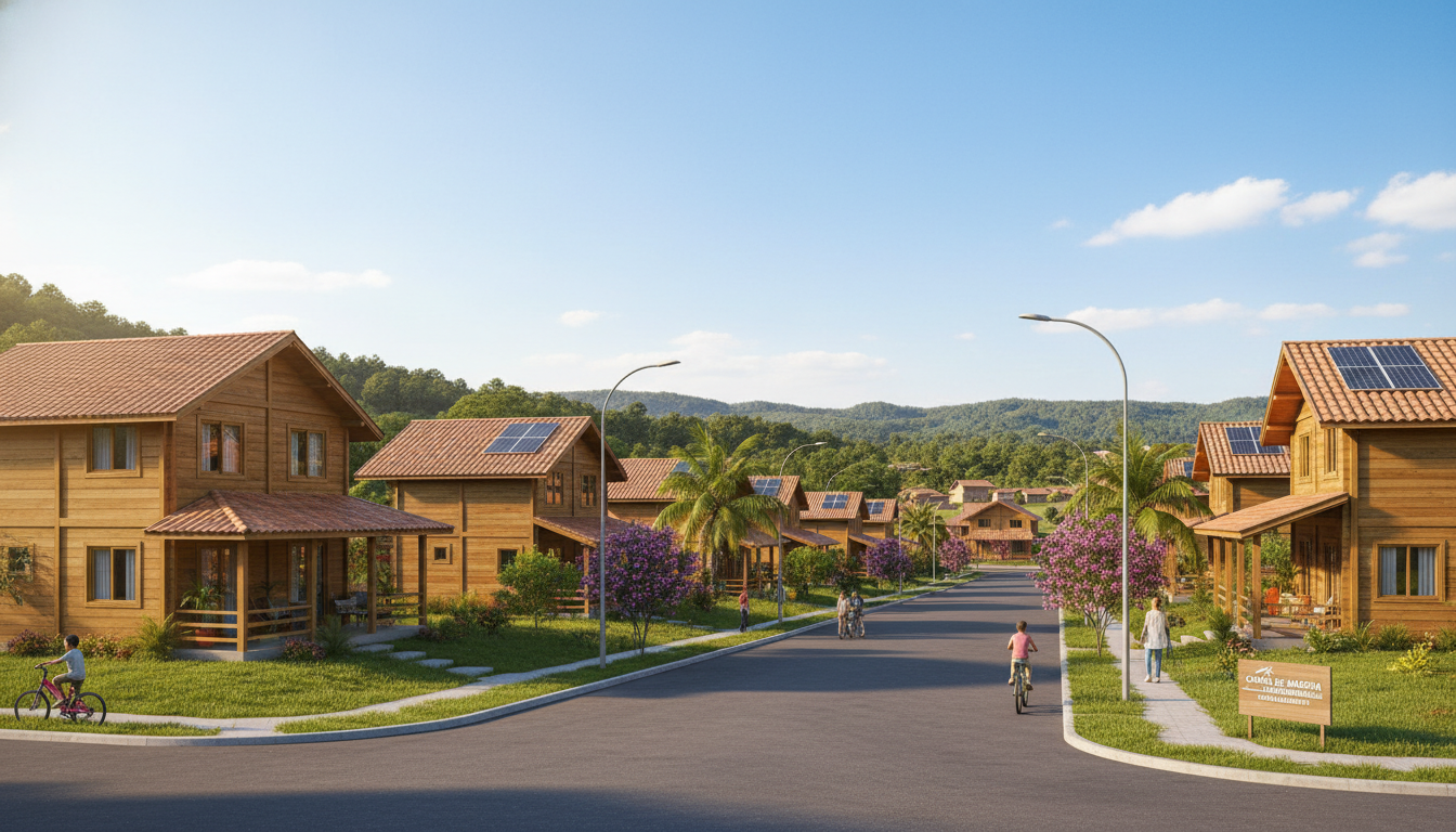 Casas de Madeira Pré-Fabricadas em Monte Alegre – RN