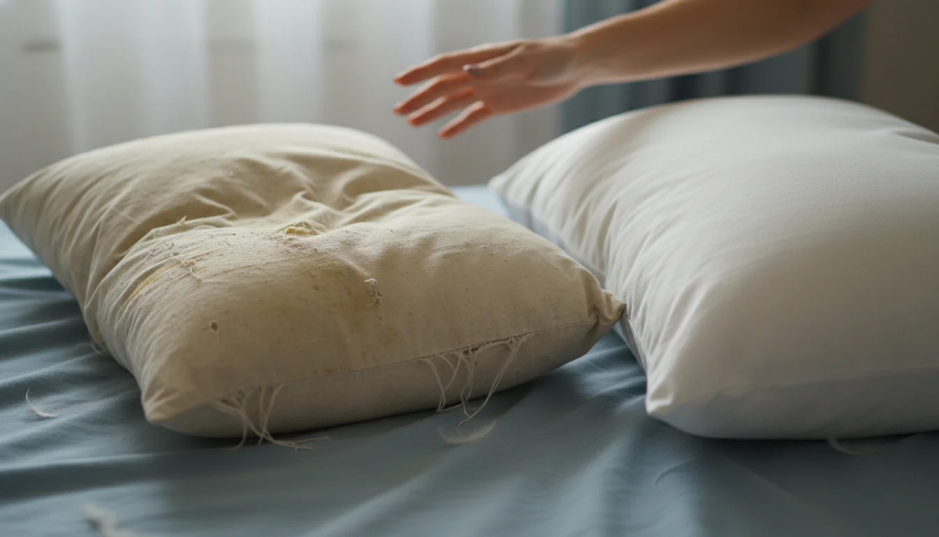 Hora de aposentar travesseiro: veja os sinais