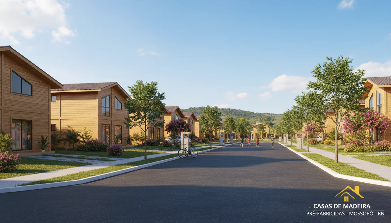 Casas de Madeira Pré-Fabricadas em Mossoró – RN