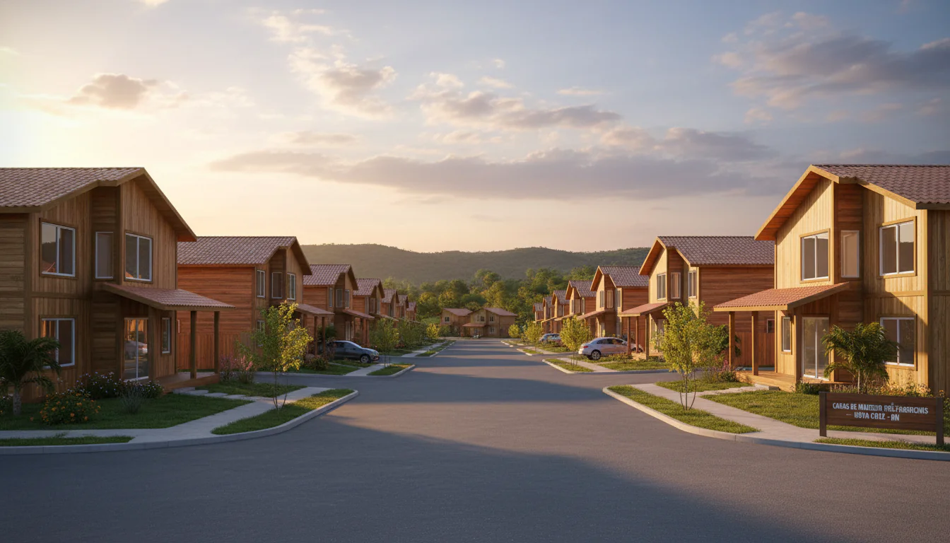 Casas de Madeira Pré-Fabricadas em Nova Cruz – RN Casas de Madeira Pré-Fabricadas em Nova Cruz – RN