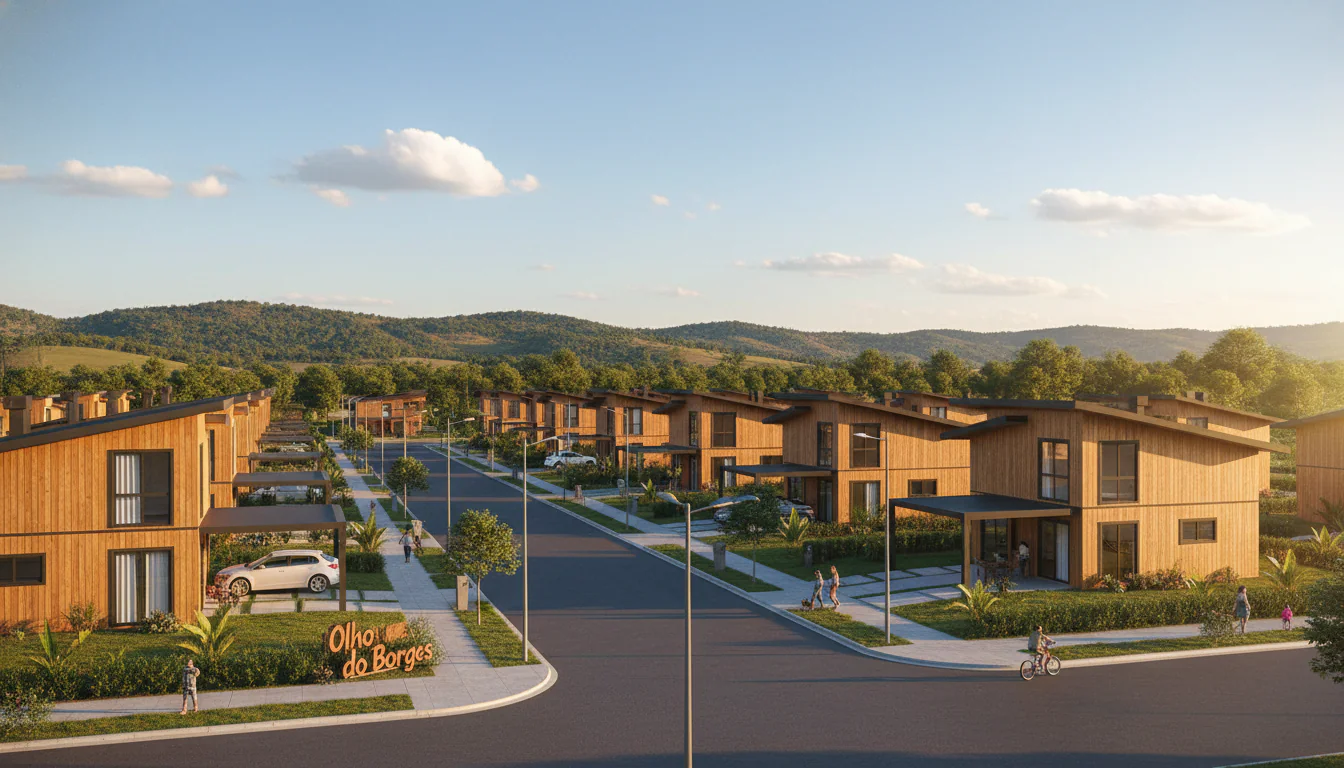 Casas de Madeira Pré-Fabricadas em Olho dʼÁgua do Borges – RN