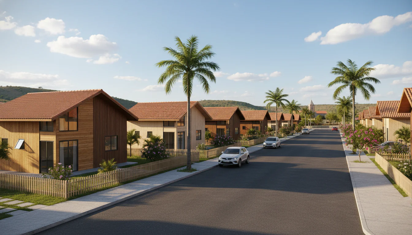 Casas de Madeira Pré-Fabricadas em Paraú – RN