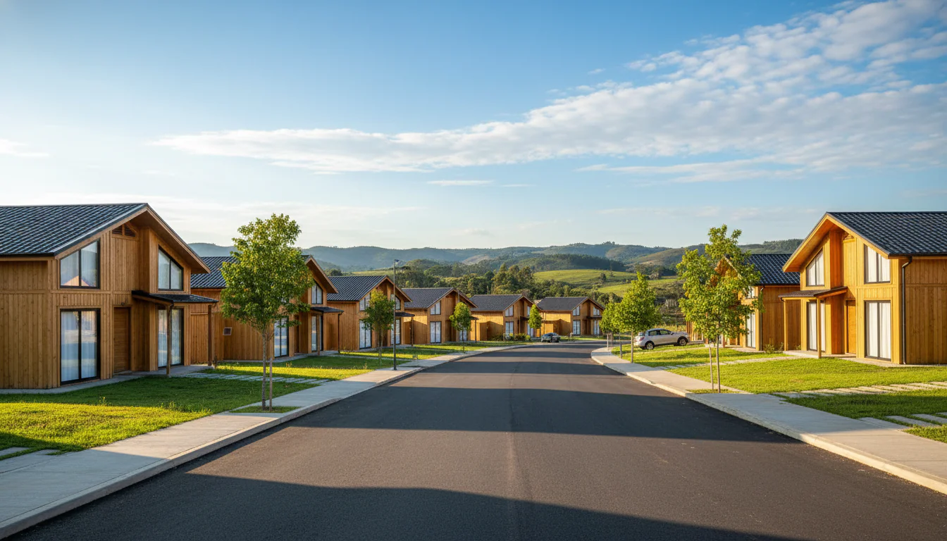Casas de Madeira Pré-Fabricadas em Passa e Fica – RN