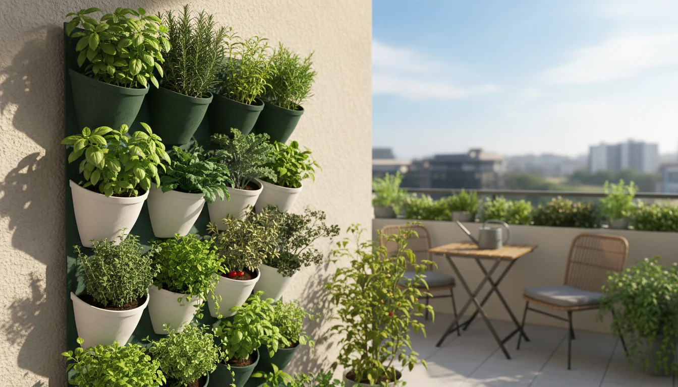 Como ter horta vertical: em casa com dicas