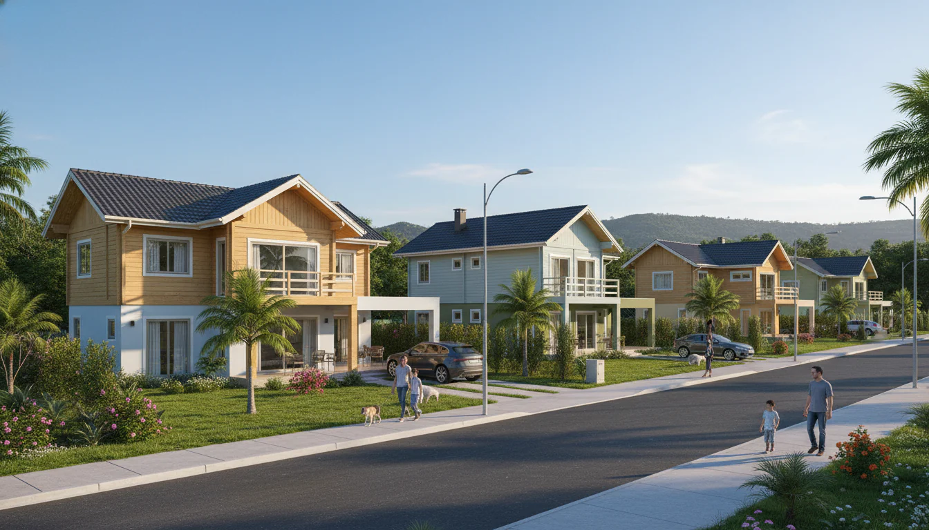 Casas de Madeira Pré-Fabricadas em Pedro Velho – RN