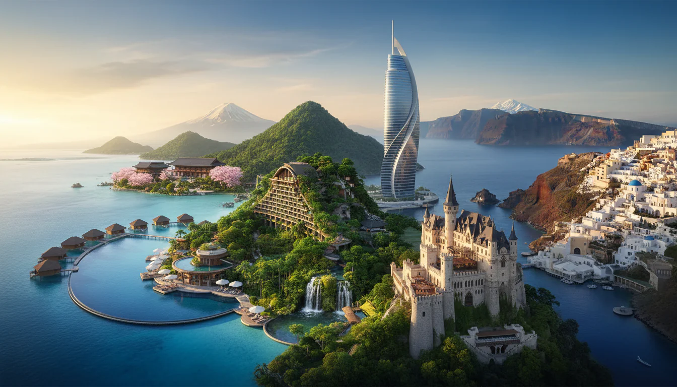 Hotéis mais bonitos do mundo: um é brasileiro