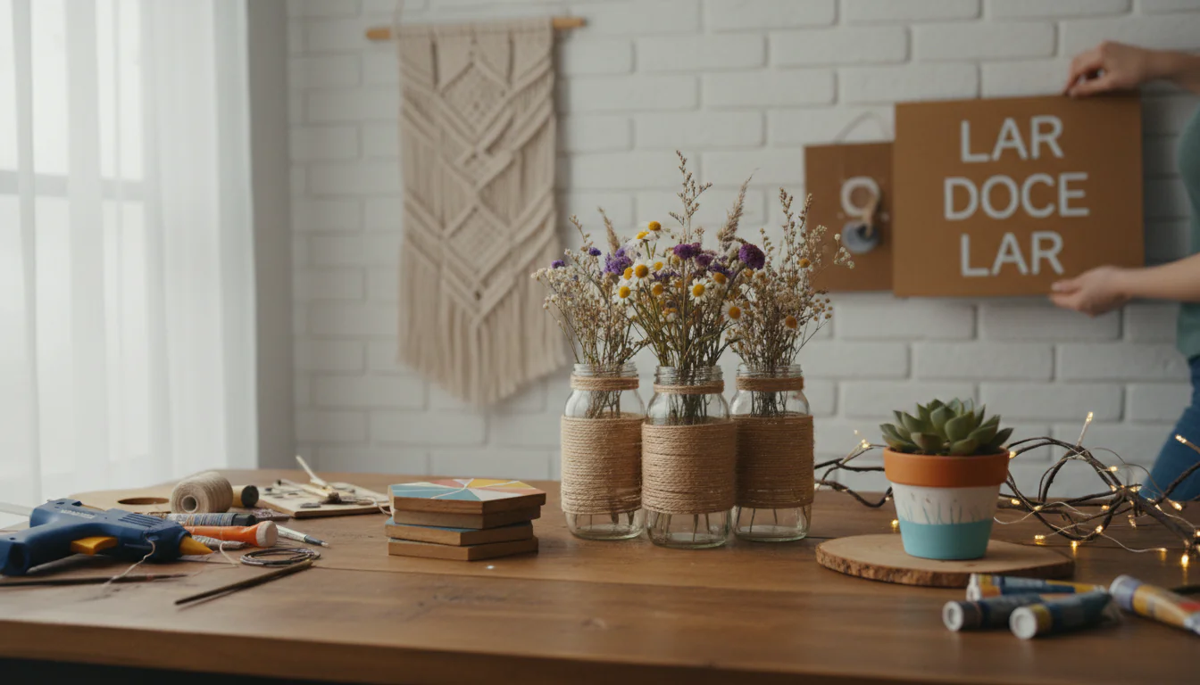 Ideias de decoração: que você pode fazer em casa Ideias de decoração: que você pode fazer em casa