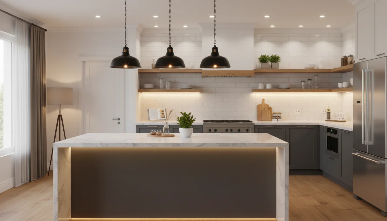 Iluminação de cozinha: dicas e ideias para ambiente Iluminação de cozinha: dicas e ideias para ambiente