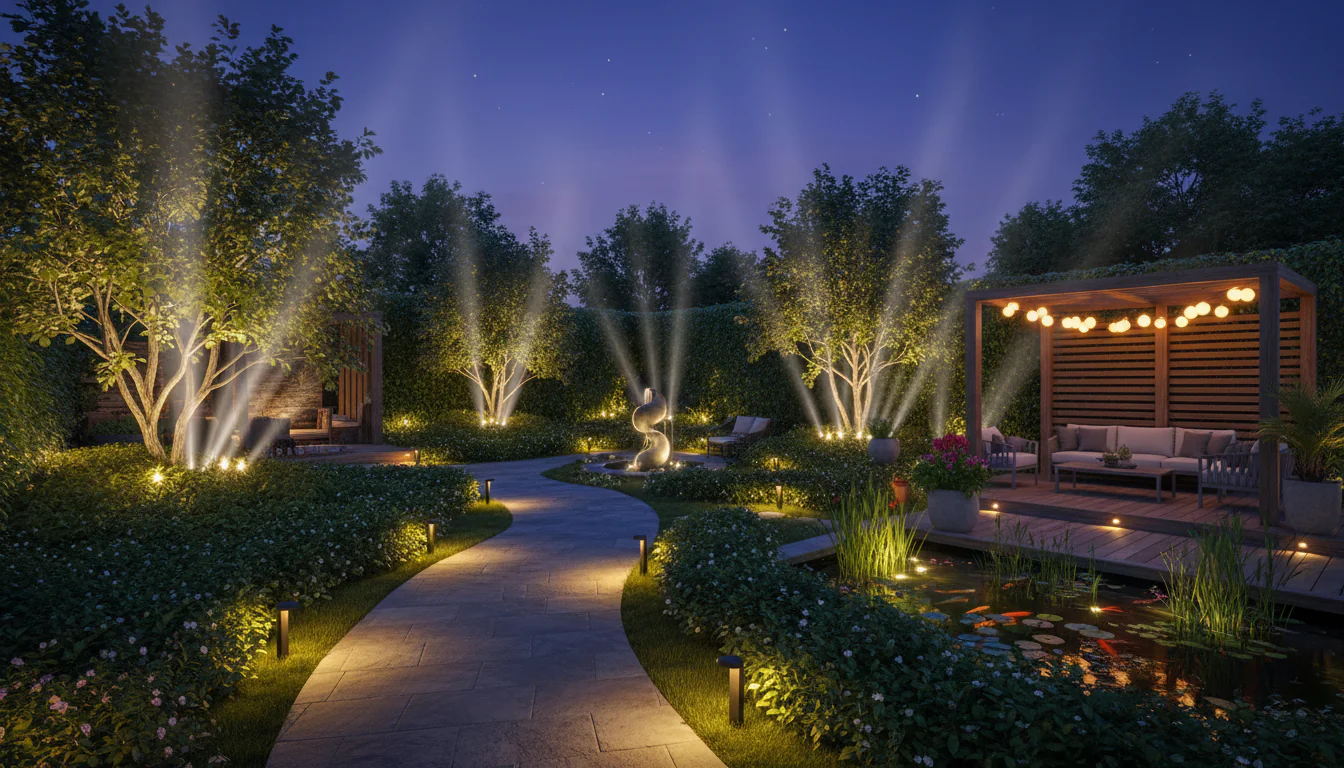 Iluminação de jardim: conheça tipos e encante-se Iluminação de jardim: conheça tipos e encante-se
