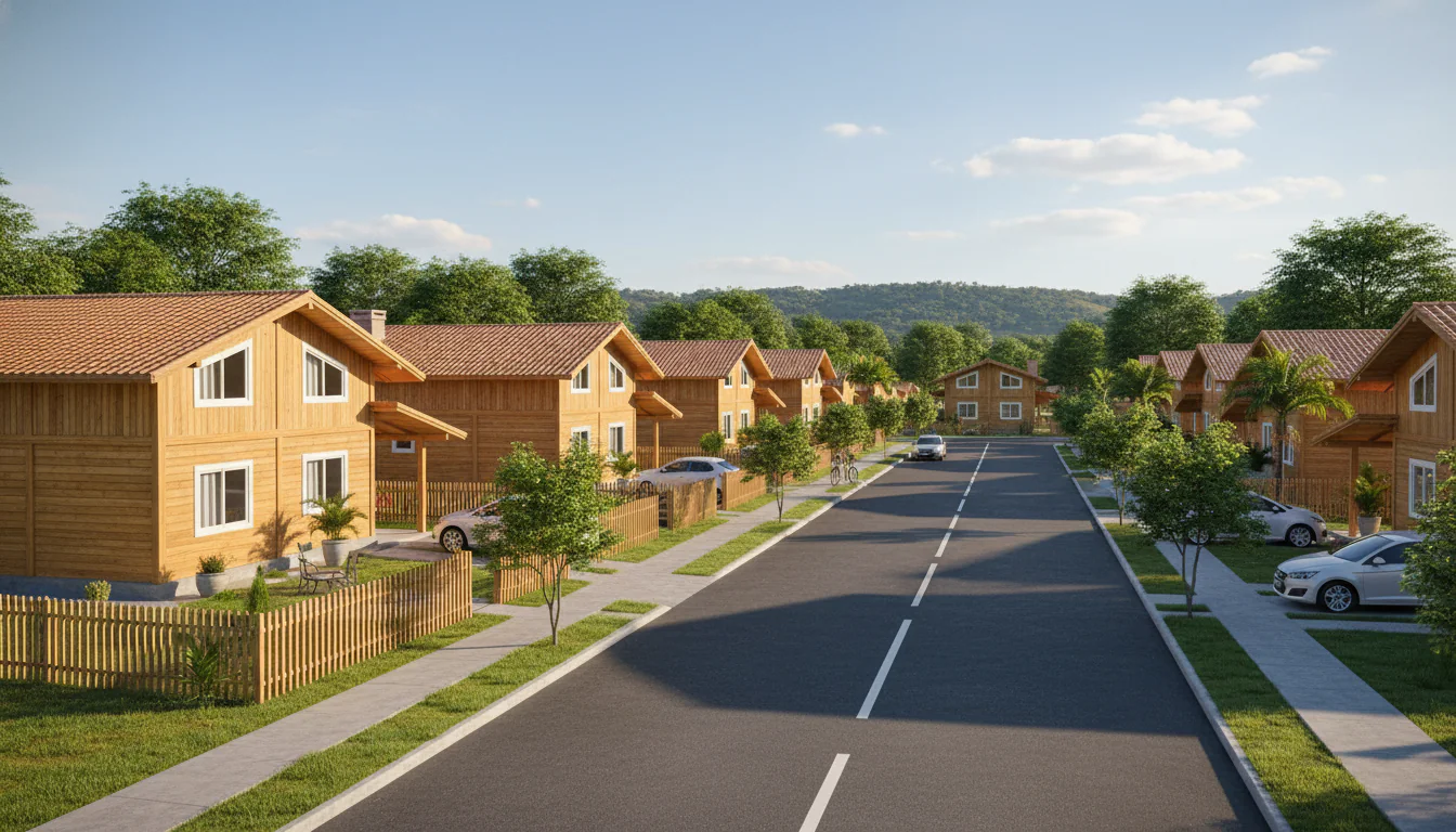 Casas de Madeira Pré-Fabricadas em Santa Cruz – RN Casas de Madeira Pré-Fabricadas em Santa Cruz – RN