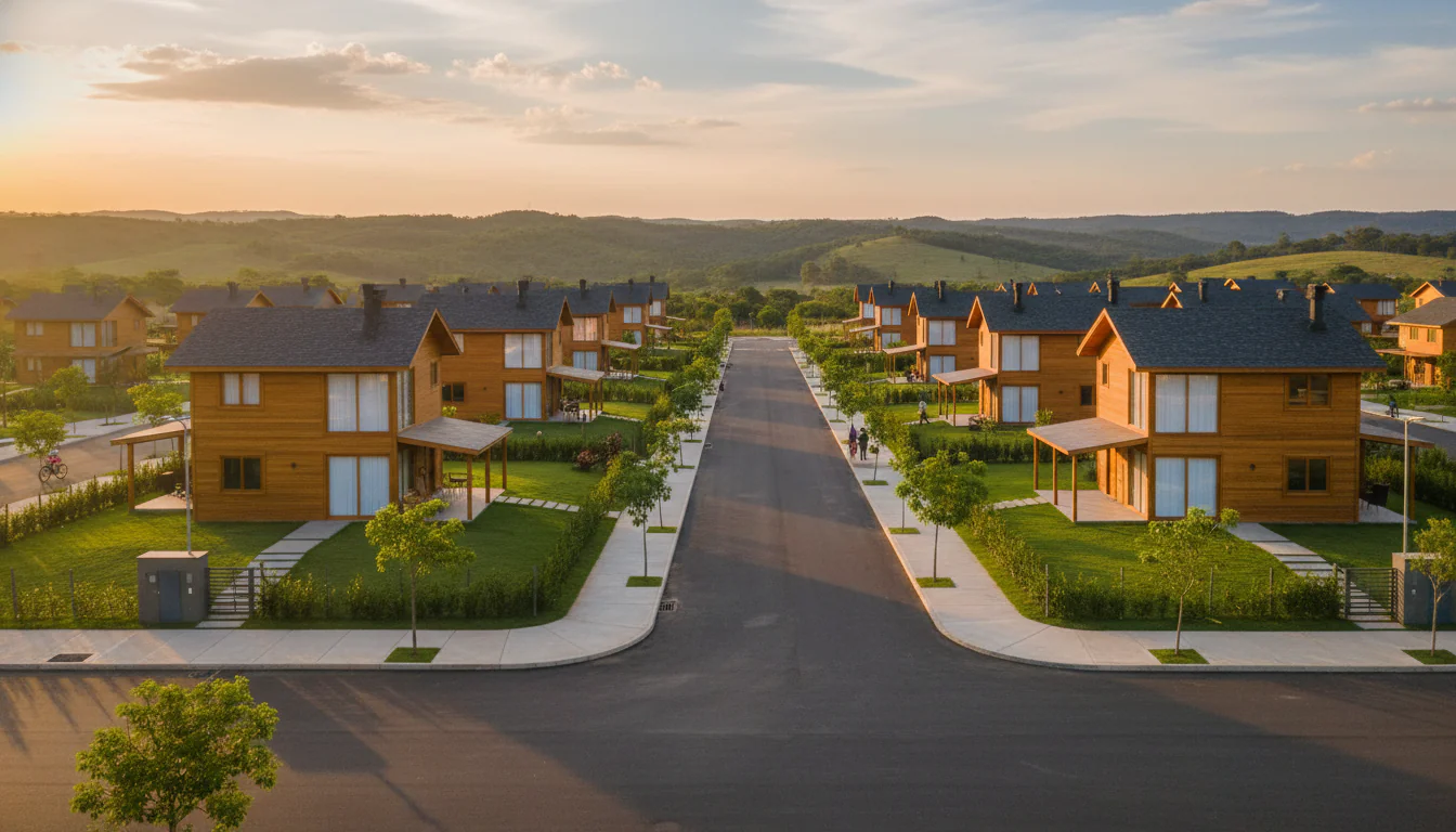 Casas de Madeira Pré-Fabricadas em Santana do Matos – RN