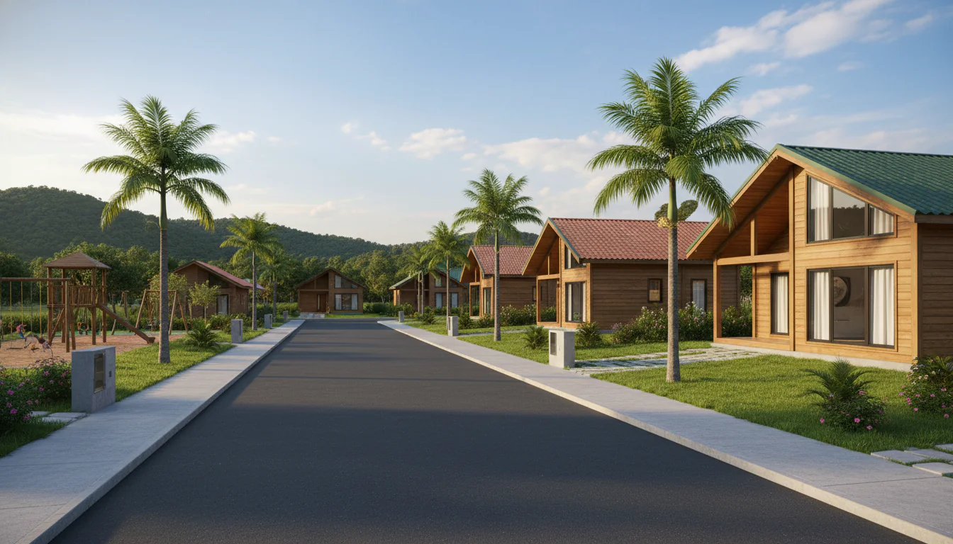 Casas de Madeira Pré-Fabricadas em São José de Mipibu – RN