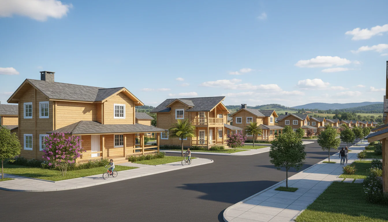 Casas de Madeira Pré-Fabricadas em São José do Campestre – RN Casas de Madeira Pré-Fabricadas em São José do Campestre – RN