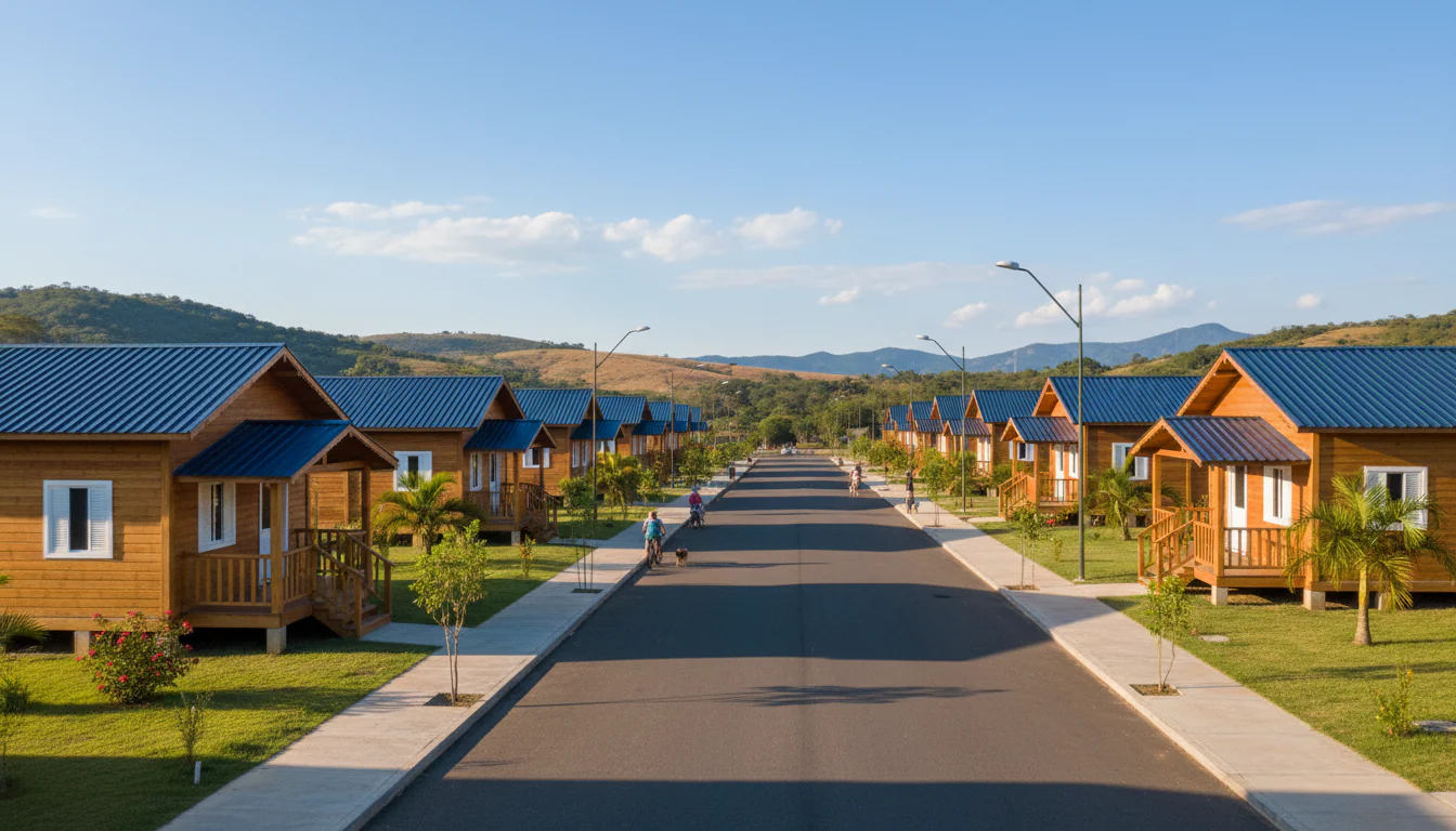 Casas de Madeira Pré-Fabricadas em São Miguel – RN