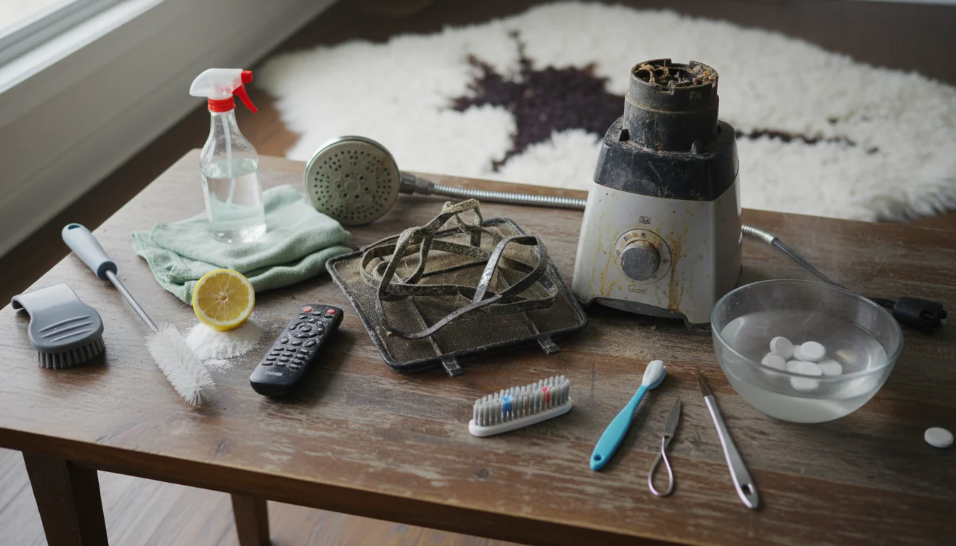 Itens difíceis de limpar: em casa e como resolver Itens difíceis de limpar: em casa e como resolver