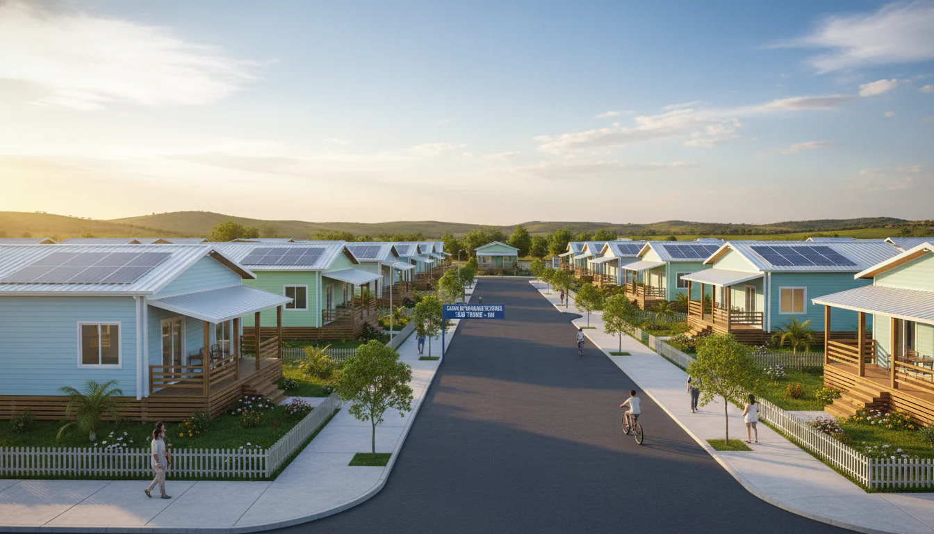 Casas de Madeira Pré-Fabricadas em São Tomé – RN