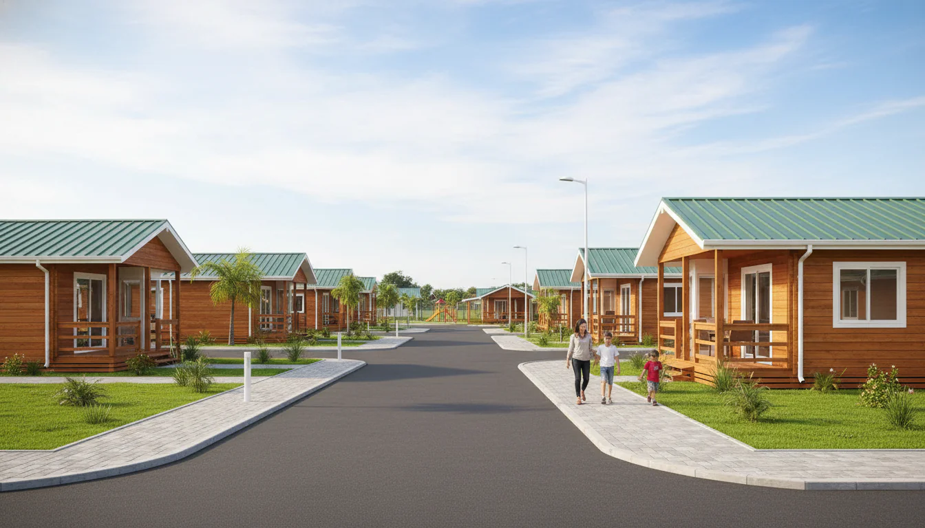 Casas de Madeira Pré-Fabricadas em São Vicente – RN Casas de Madeira Pré-Fabricadas em São Vicente – RN