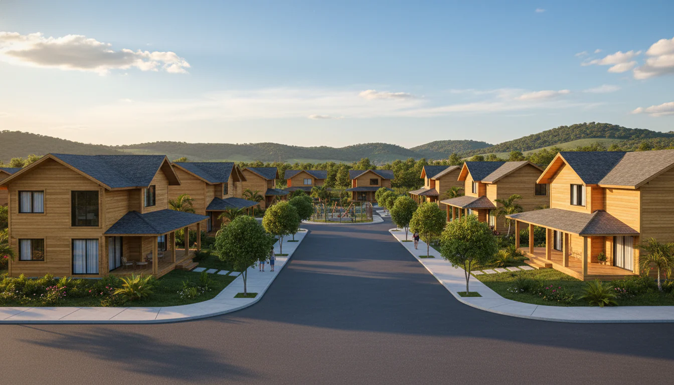 Casas de Madeira Pré-Fabricadas em Serra Negra do Norte – RN Casas de Madeira Pré-Fabricadas em Serra Negra do Norte – RN