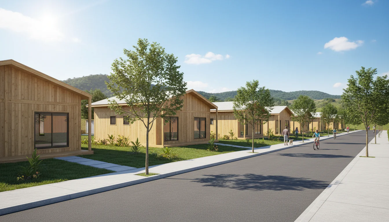 Casas de Madeira Pré-Fabricadas em Timbaúba dos Batistas – RN