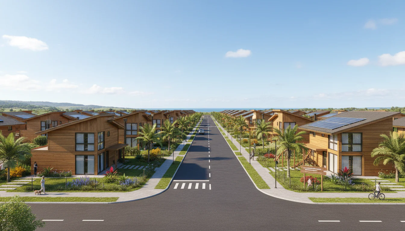 Casas de Madeira Pré-Fabricadas em Vera Cruz – RN