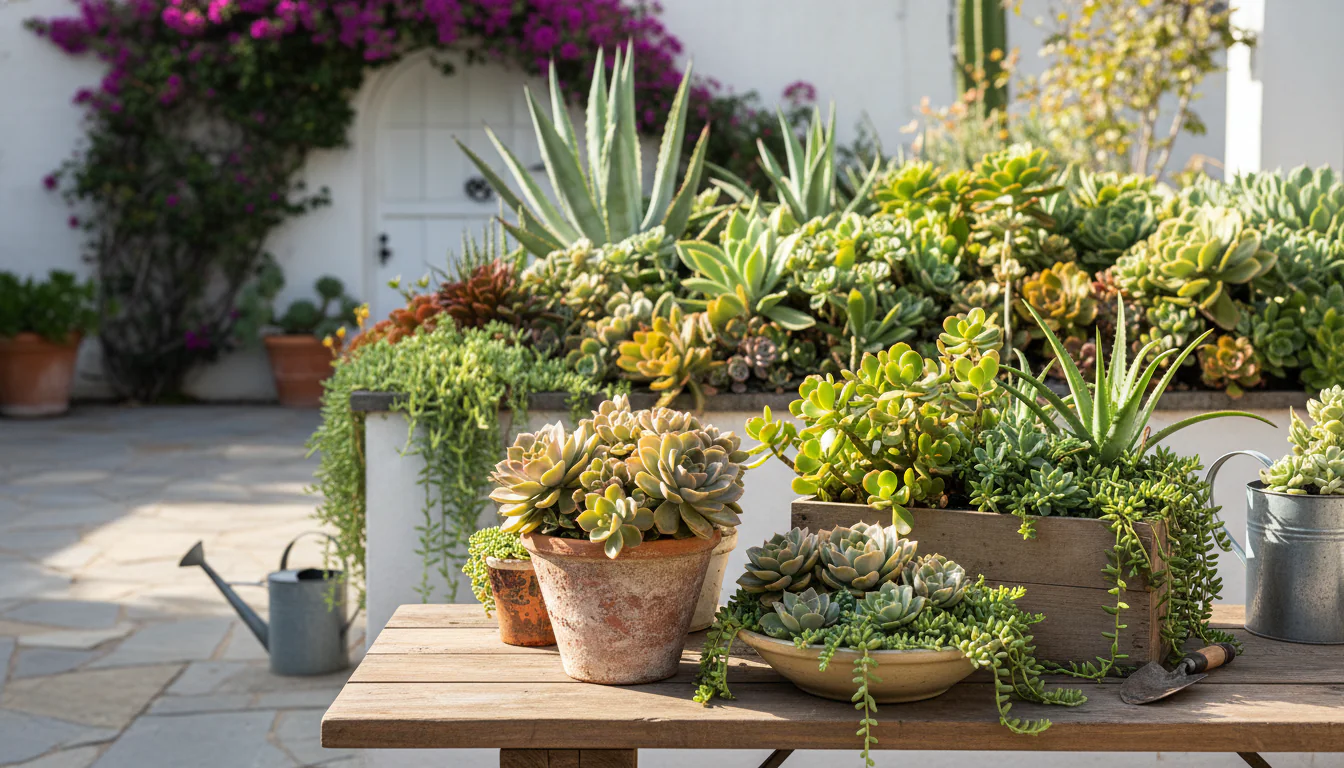 Jardim de suculentas: como fazer e ideias