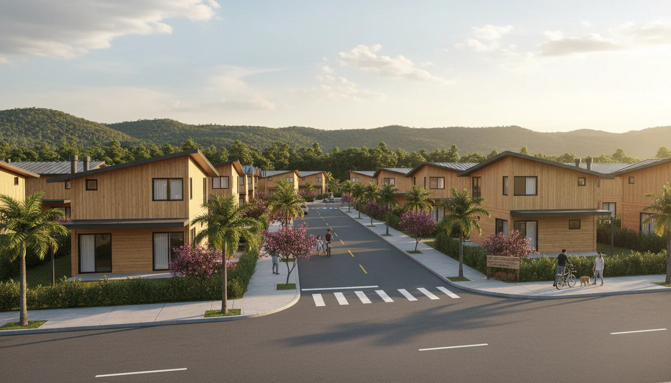 Casas de Madeira Pré-Fabricadas em Bananeiras – PB