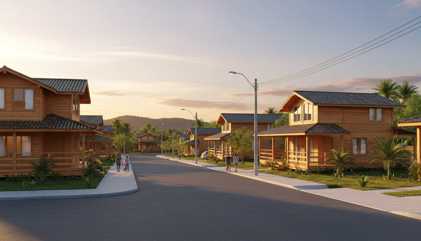 Casas de Madeira Pré-Fabricadas em Boa Ventura – PB Casas de Madeira Pré-Fabricadas em Boa Ventura – PB