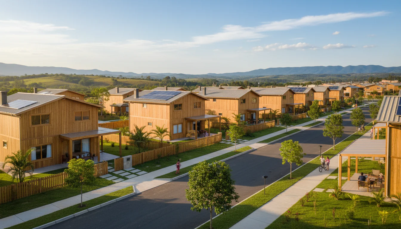 Casas de Madeira Pré-Fabricadas em Bonito de Santa Fé – PB Casas de Madeira Pré-Fabricadas em Bonito de Santa Fé – PB