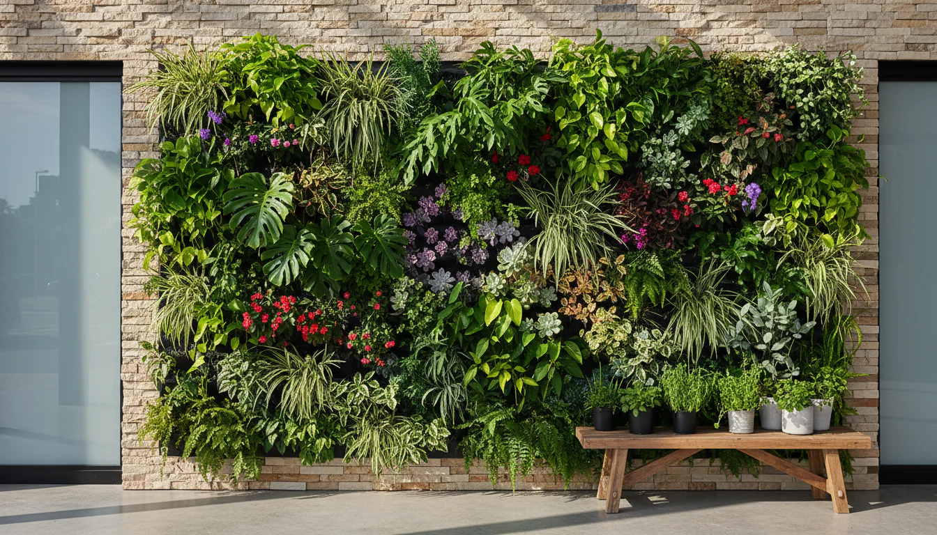 Jardim vertical: espécies indicadas e ideias Jardim vertical: espécies indicadas e ideias