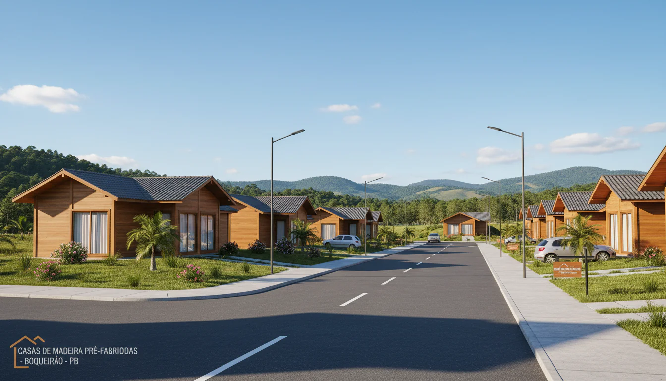 Casas de Madeira Pré-Fabricadas em Boqueirão – PB Casas de Madeira Pré-Fabricadas em Boqueirão – PB