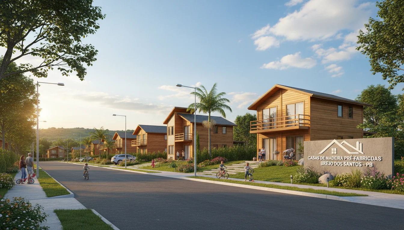 Casas de Madeira Pré-Fabricadas em Brejo dos Santos – PB Casas de Madeira Pré-Fabricadas em Brejo dos Santos – PB