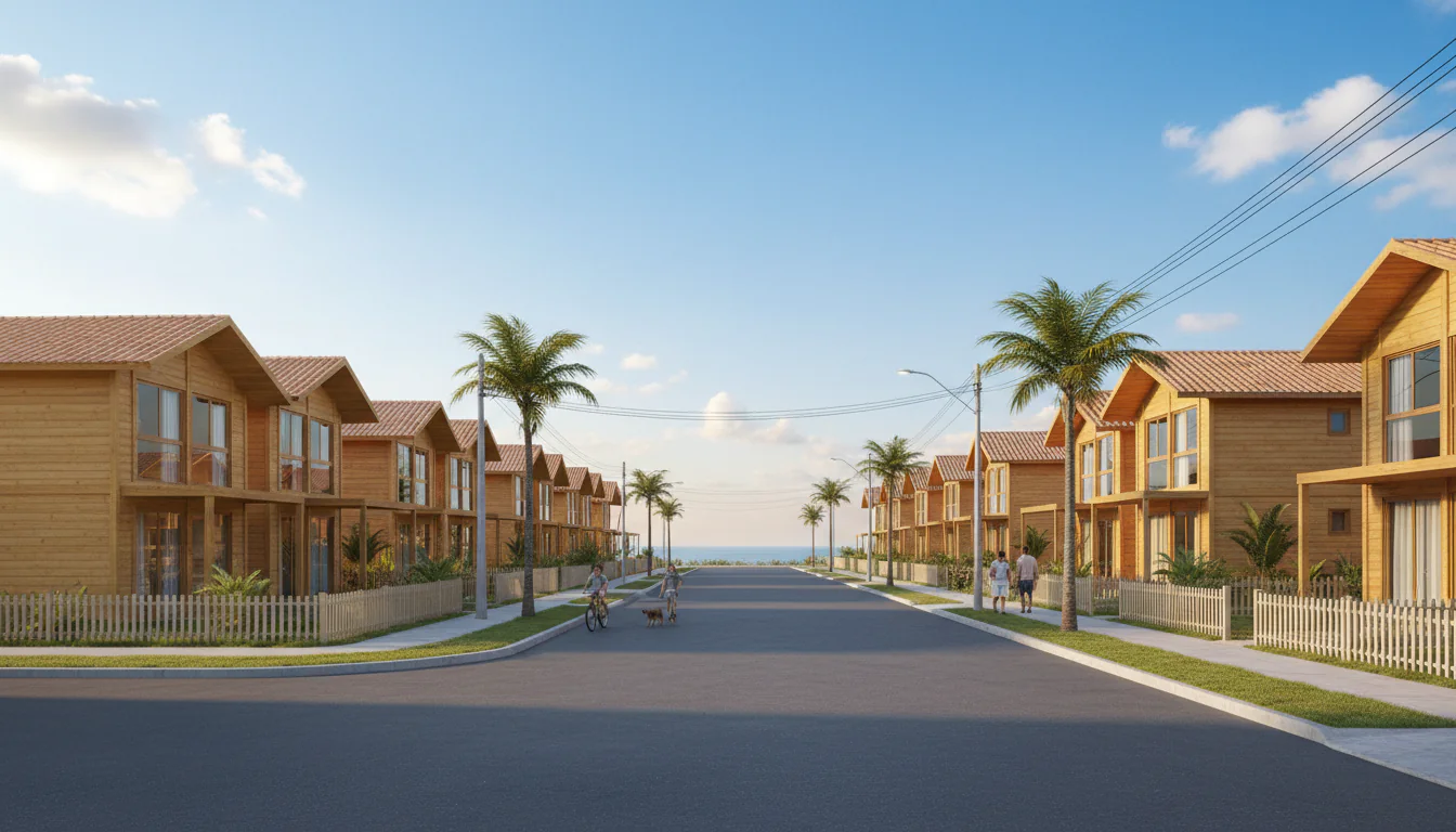 Casas de Madeira Pré-Fabricadas em Cabedelo – PB Casas de Madeira Pré-Fabricadas em Cabedelo – PB