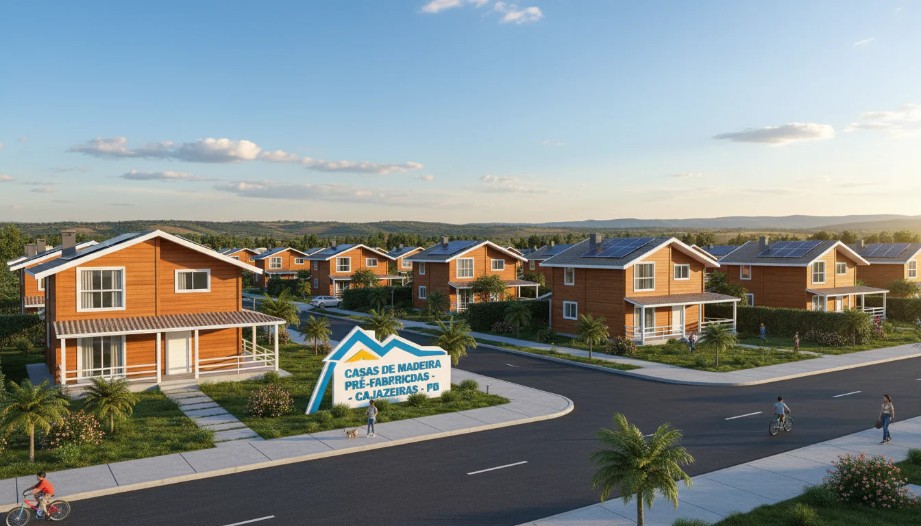 Casas de Madeira Pré-Fabricadas em Cajazeiras – PB Casas de Madeira Pré-Fabricadas em Cajazeiras – PB