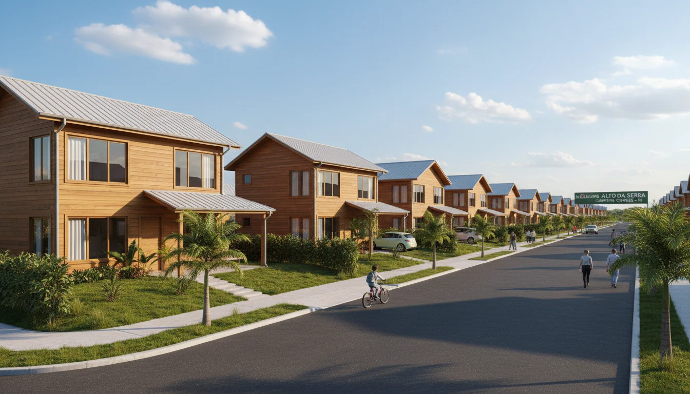 Casas de Madeira Pré-Fabricadas em Campina Grande – PB