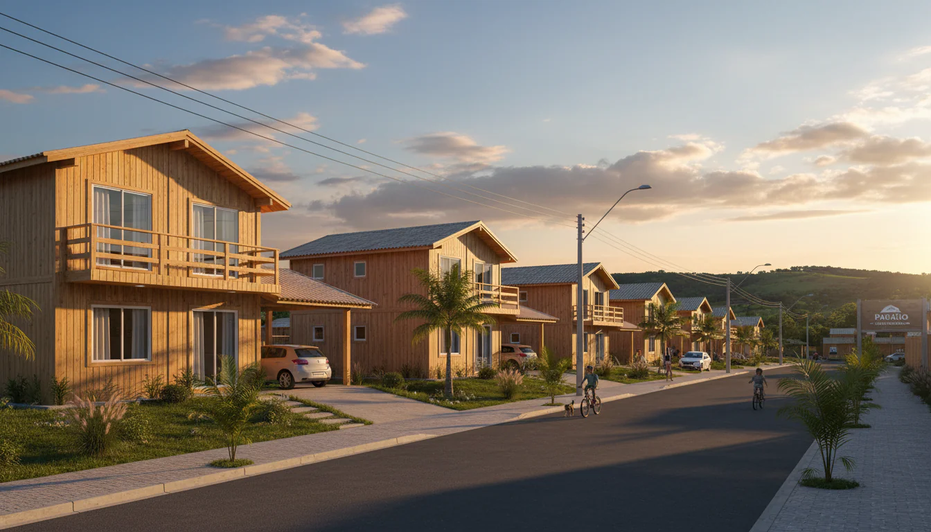 Casas de Madeira Pré-Fabricadas em Catolé do Rocha – PB